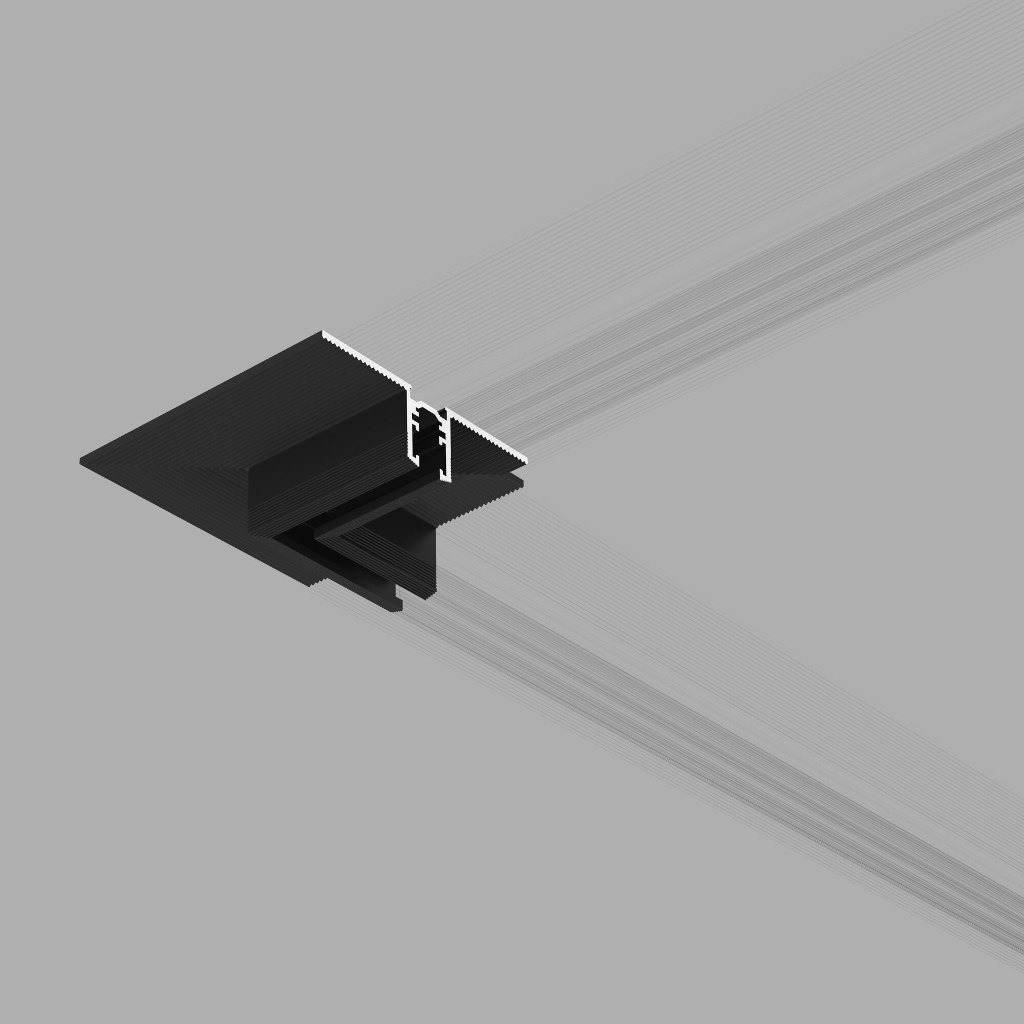 Elektrostandard Mini Magnetic Коннектор угловой для встраиваемого шинопровода (черный) 85177/00 фото