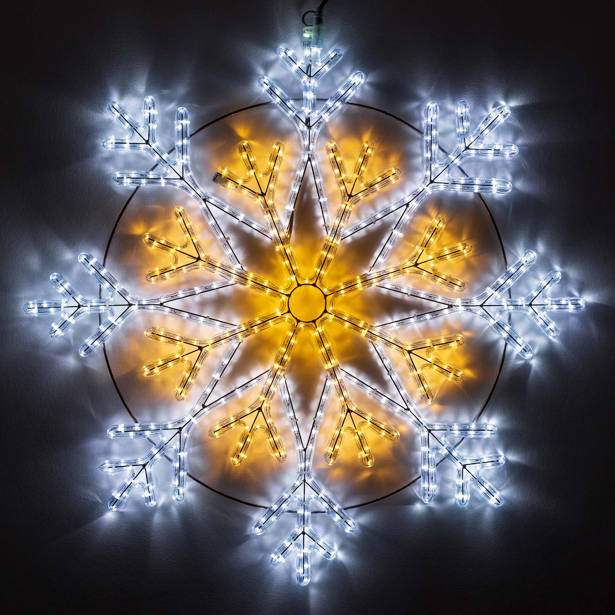 Arlight Фигура ARD-SNOWFLAKE-M12-900x900-720LED White/Warm (230V, 43W) (Ardecoled, IP65) фото