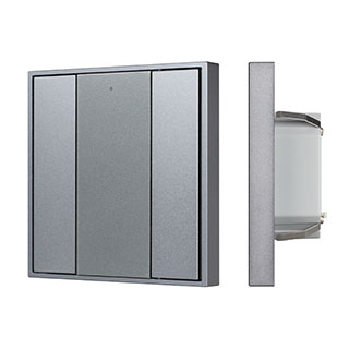 Arlight INTELLIGENT Кнопочная панель DALI-201-23-2K-D2-IN Silver (BUS, Frame) (IARL, IP20 Металл, 3 года) фото