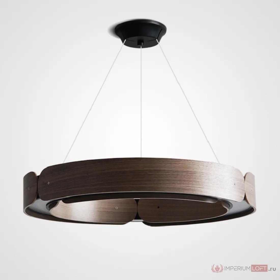 ImperiumLoft Подвесной кольцевой светильник RANGE 1 D55 Black walnut фото