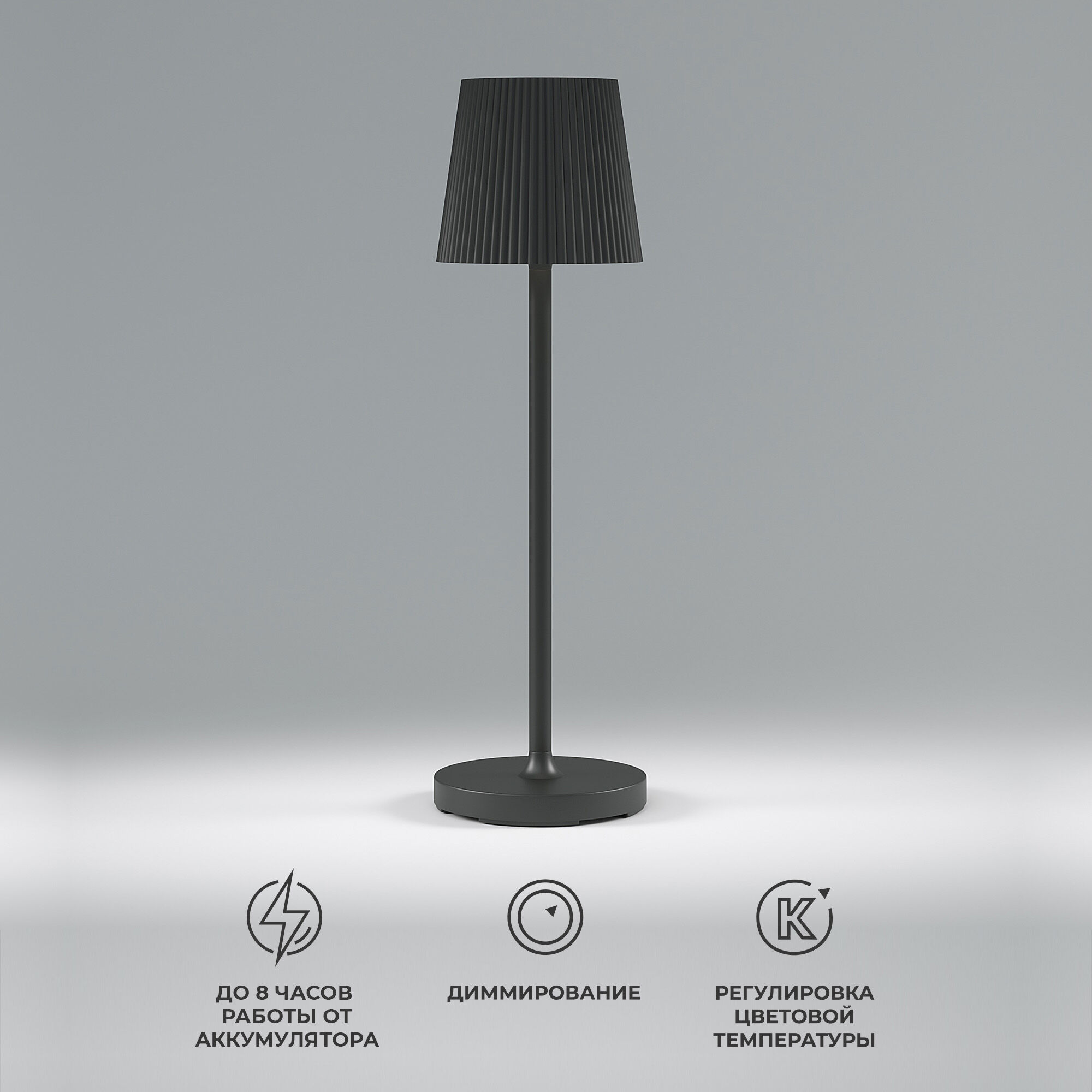 Elektrostandard TL70220/Светильник светодиодный настольный Mist черный фото