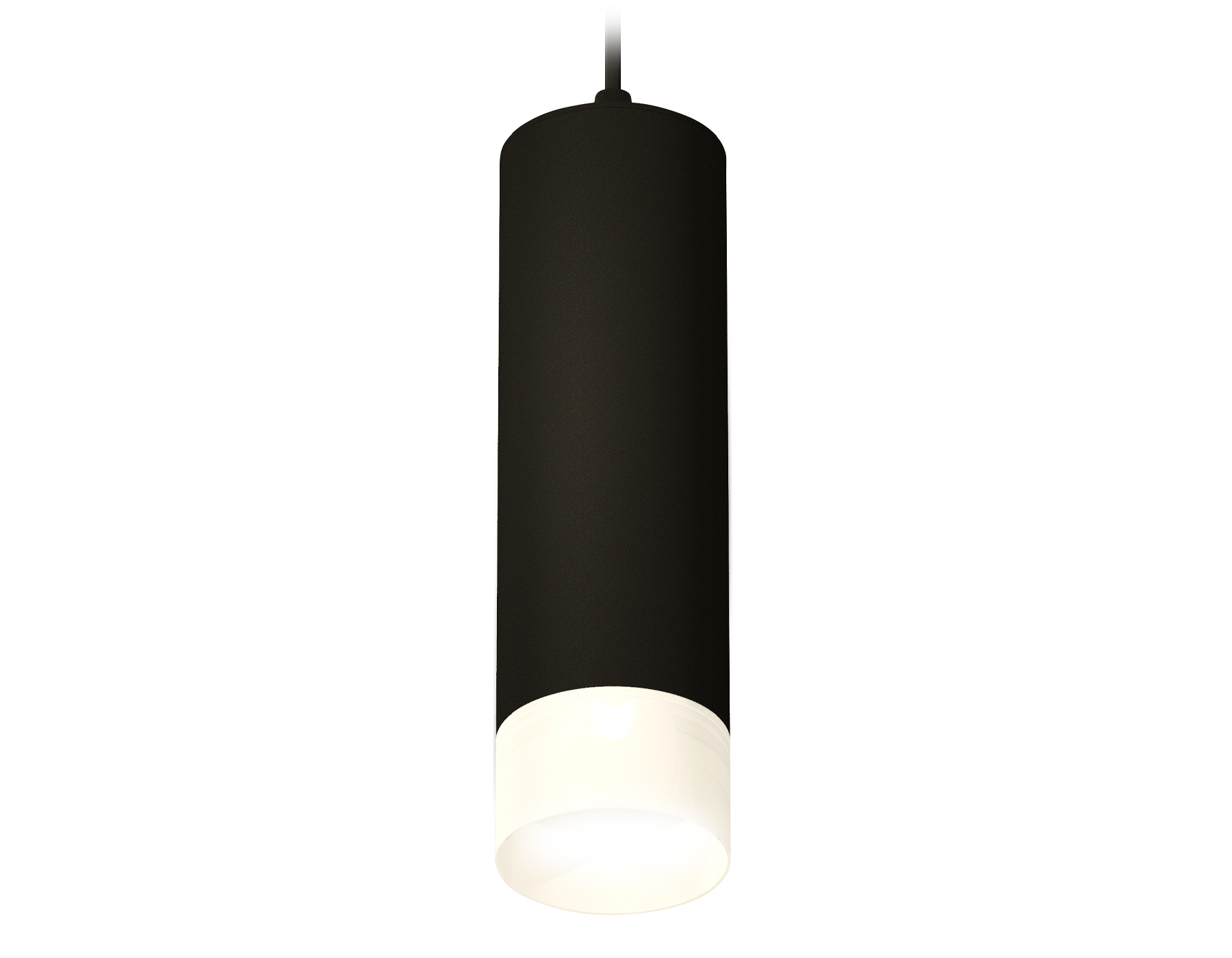 Ambrella Комплект подвесного светильника с акрилом XP7456004 SBK/FR черный песок/белый матовый MR16 GU5.3 (A2311, C7456, N7170) фото