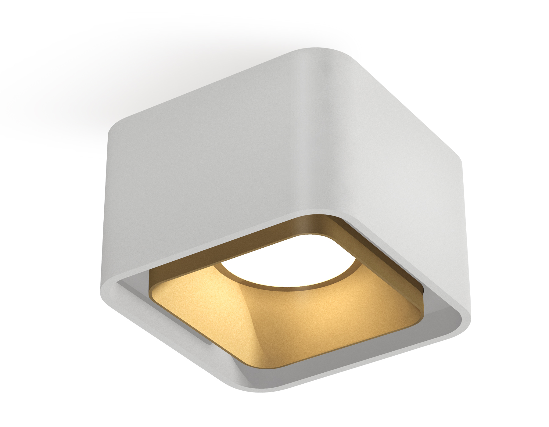 Ambrella Комплект накладного светильника XS7832004 SWH/SGD белый песок/золото песок MR16 GU5.3 (C7832, N7704) фото