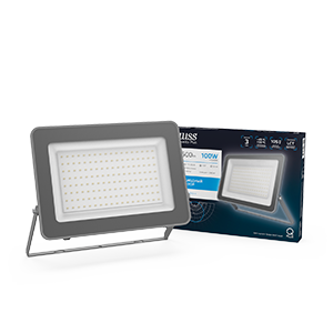 Gauss Прожектор Qplus 100W 8500lm 6500K 175-265V IP65 графитовый LED фото