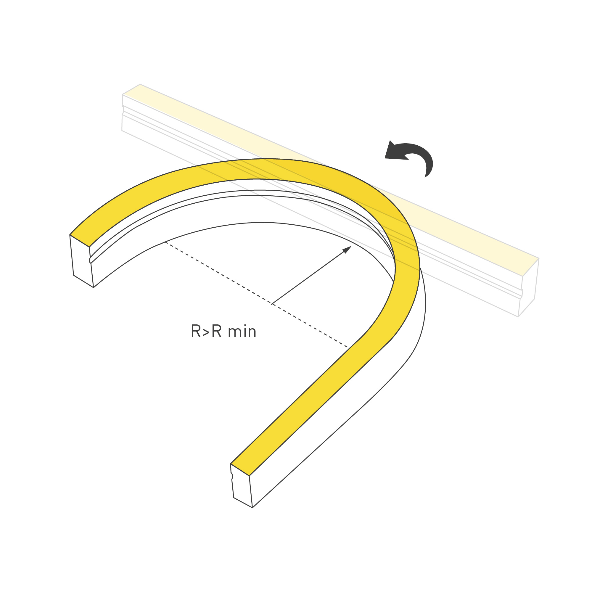 Arlight Светодиодная лента герметичная MOONLIGHT-SIDE-A140-12x24mm 24V Day4000 (9.6 W/m, IP68, 0,5m, wire x1) (Образец) фото