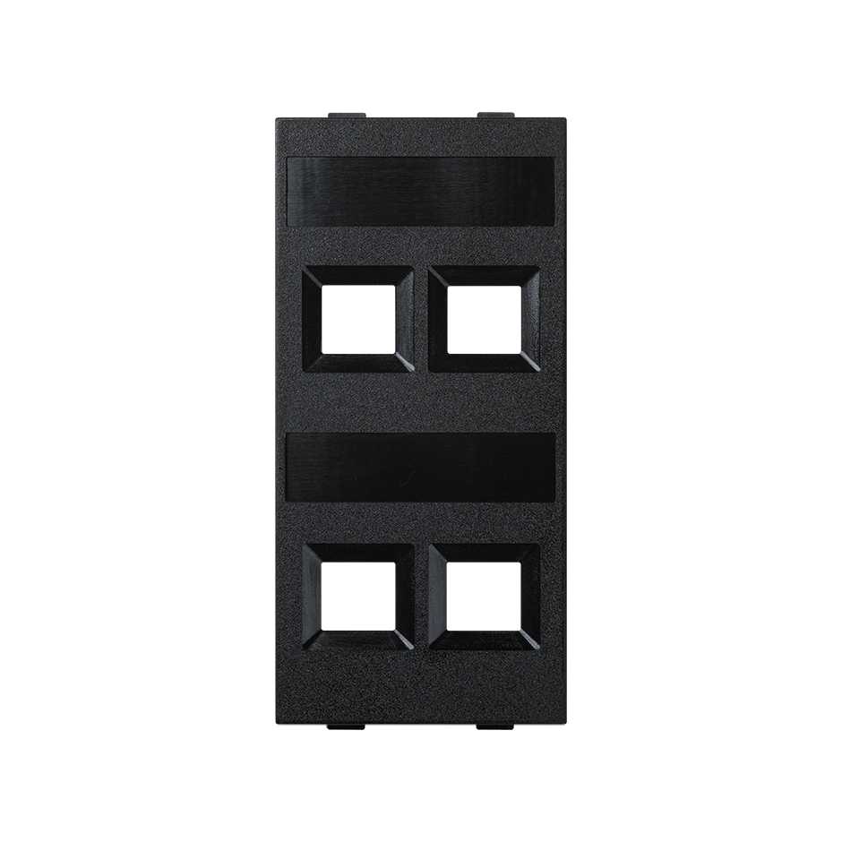 Simon Connect Адаптер 4 местн. для RJ45 AMP, BRAND REX, RIT, CIMABOX, CIMA-модуль 52x108 мм фото