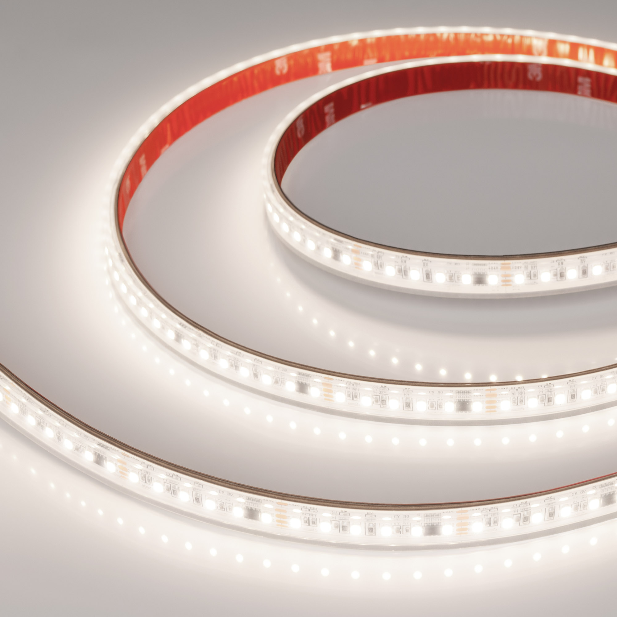 Arlight Лента герметичная SPI-PS-A120-12mm 24V Day4000-PX6-BPT (11 W/m, IP67, 2835, 5m) (бегущий огонь) фото