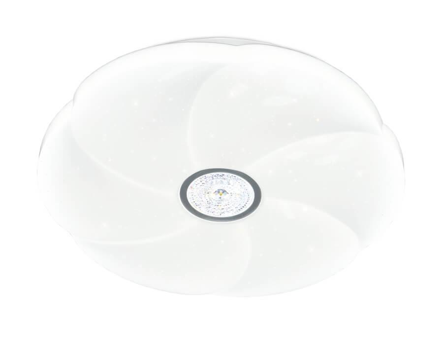 Ambrella Потолочный светодиодный светильник с пультом FF23 WH белый 48W D400*65 (ПДУ ИК) фото