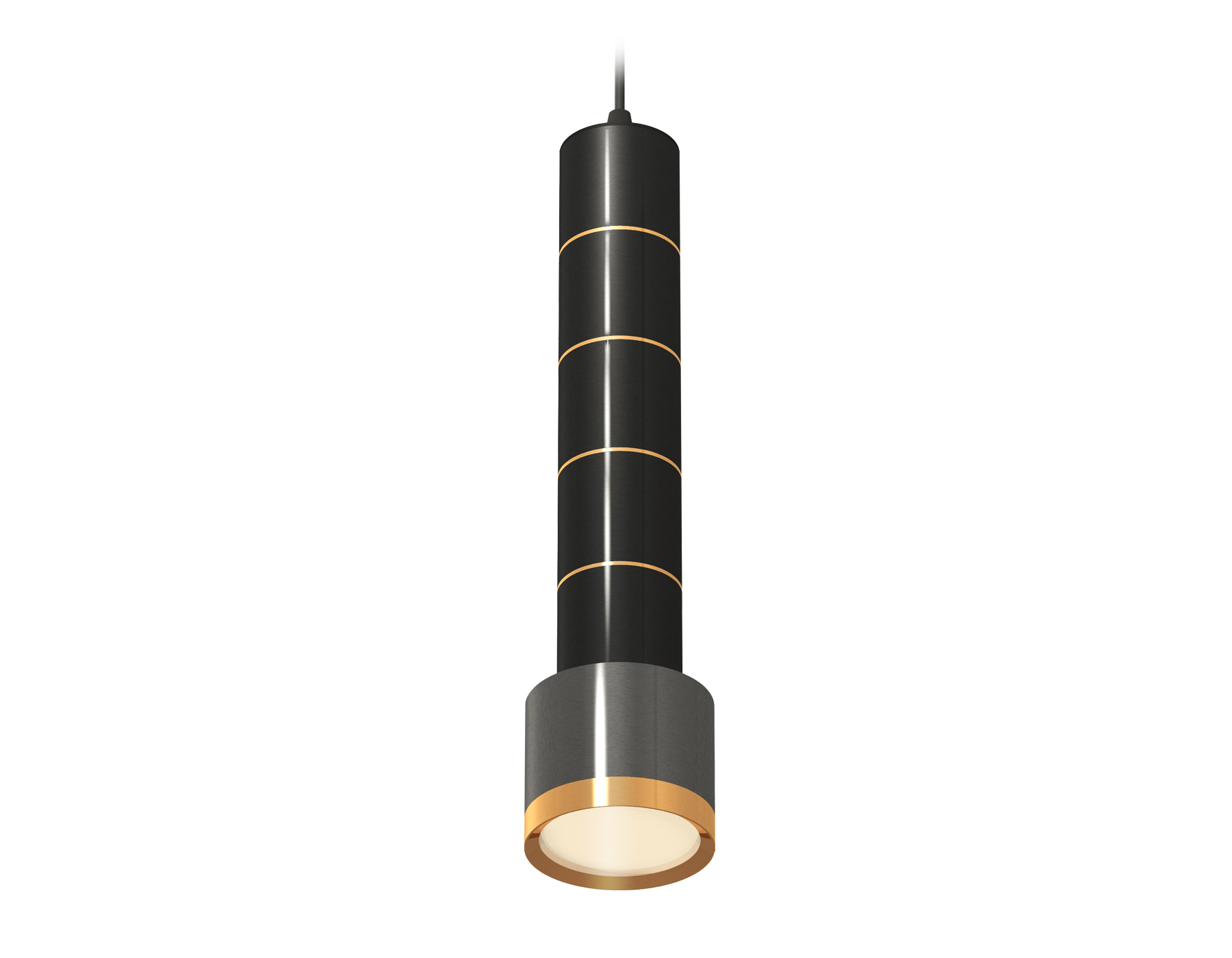 Ambrella Комплект подвесного светильника XP8115010 DCH/PYG черный хром/золото желтое полированный GX53 (A2302, C6303, A2062, C6303, A2062, C6303, A206 фото
