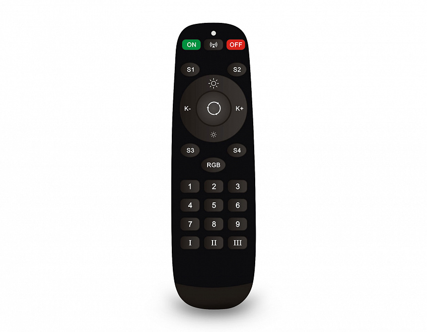 Ambrella Пульт управления светильниками Magnetic SMART 220V 25mm GL1851 BK черный Радио 2.4G фото