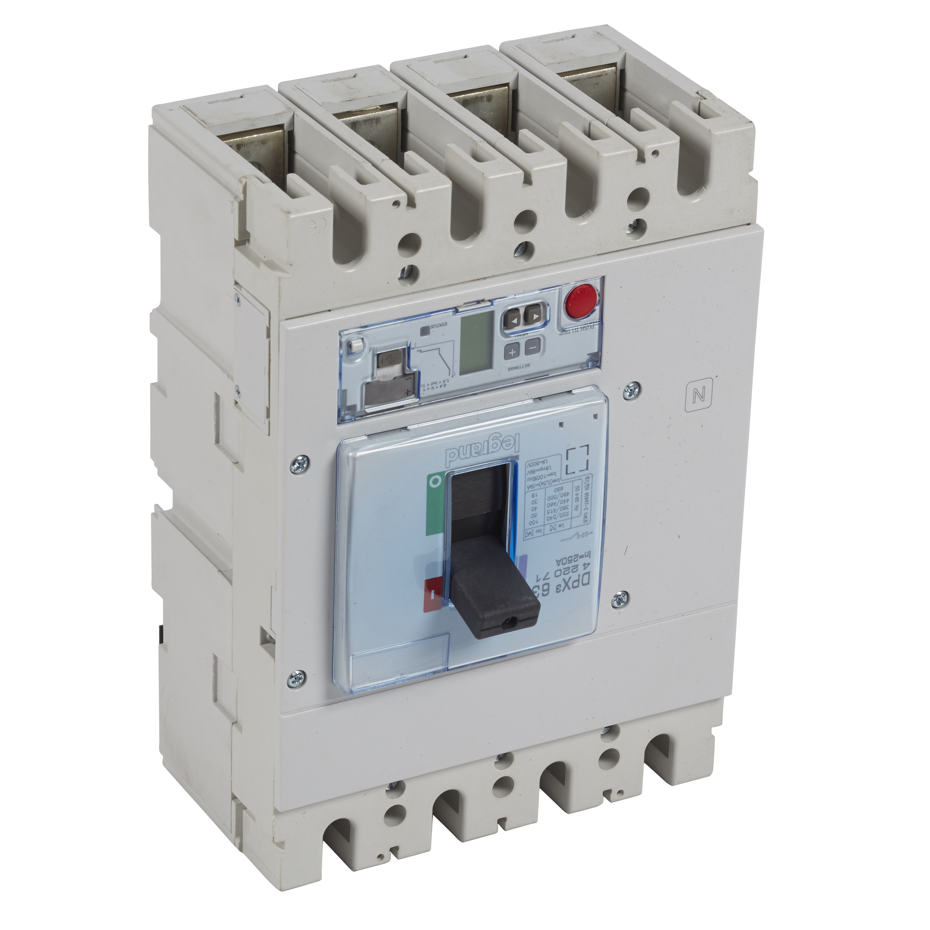 Legrand DPX3 630 Автоматический выключатель 4P 250А 50kA/эл.расц.S2. фото