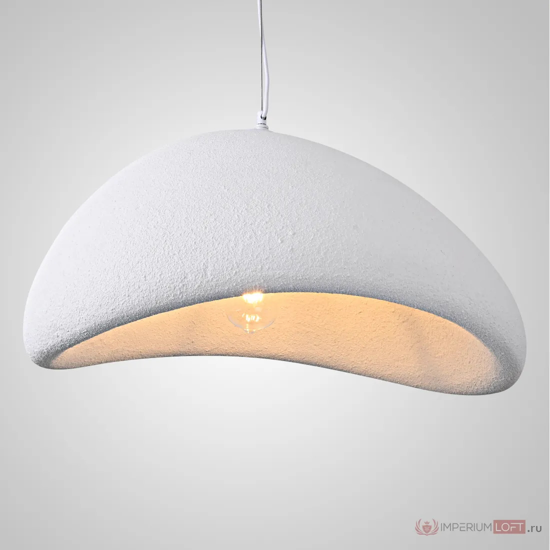 ImperiumLoft Подвесная люстра CEMENCLOUD B D40 White фото