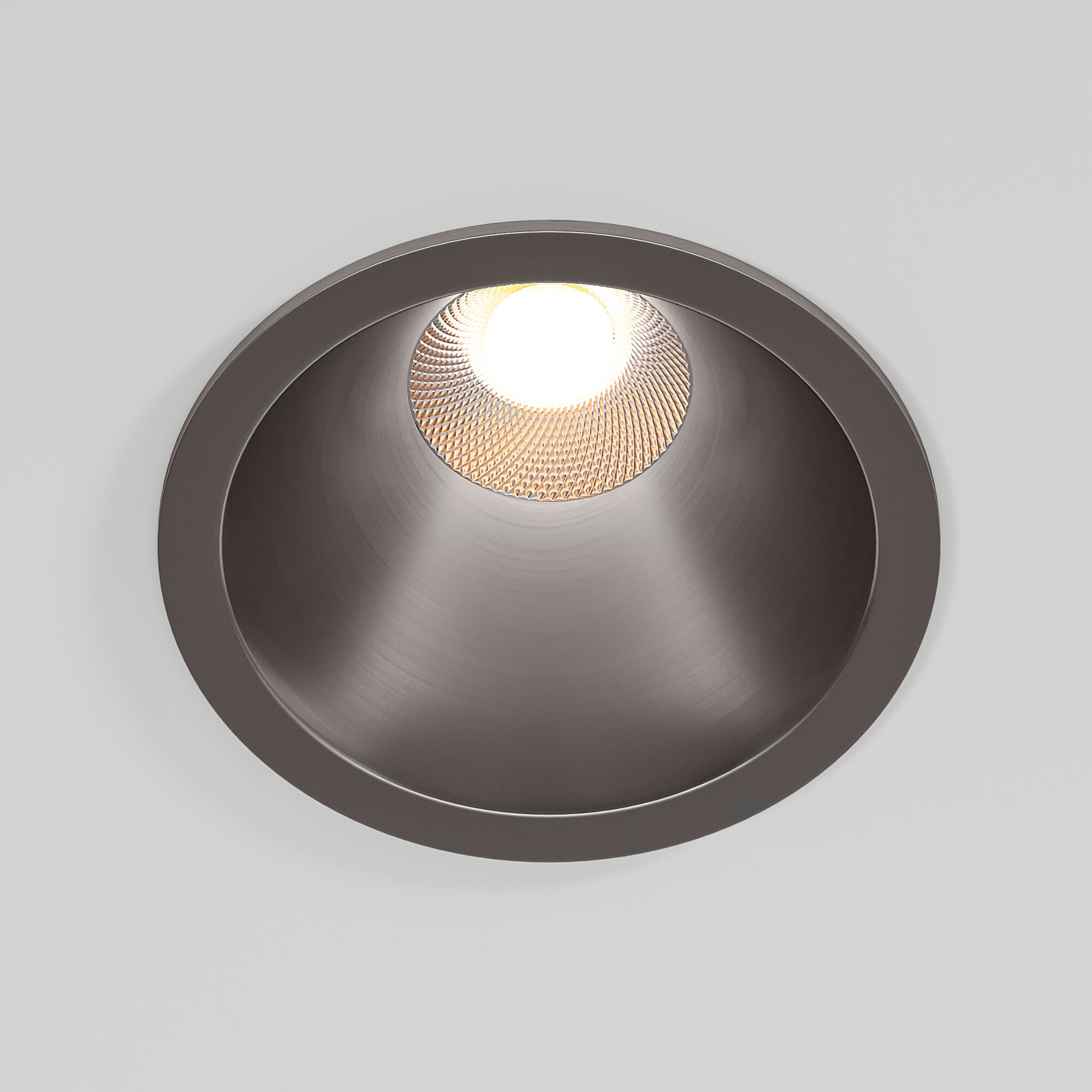 Elektrostandard 25071/LED 15W 4000K / светильник встраиваемый светодиодный / титан фото