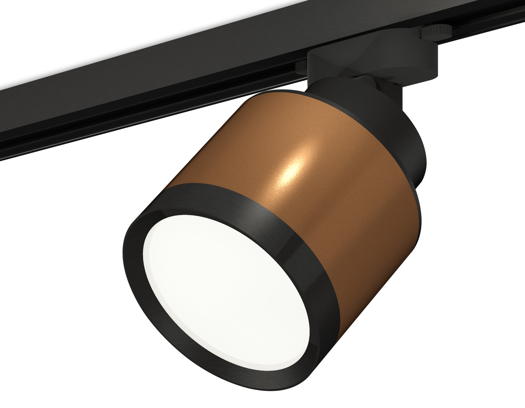 Ambrella Комплект трекового светильника XT8117001 SCF/SBK/PBK кофе песок/черный песок/черный полированный GX53 (A2526, A2106, C8117, N8113) фото
