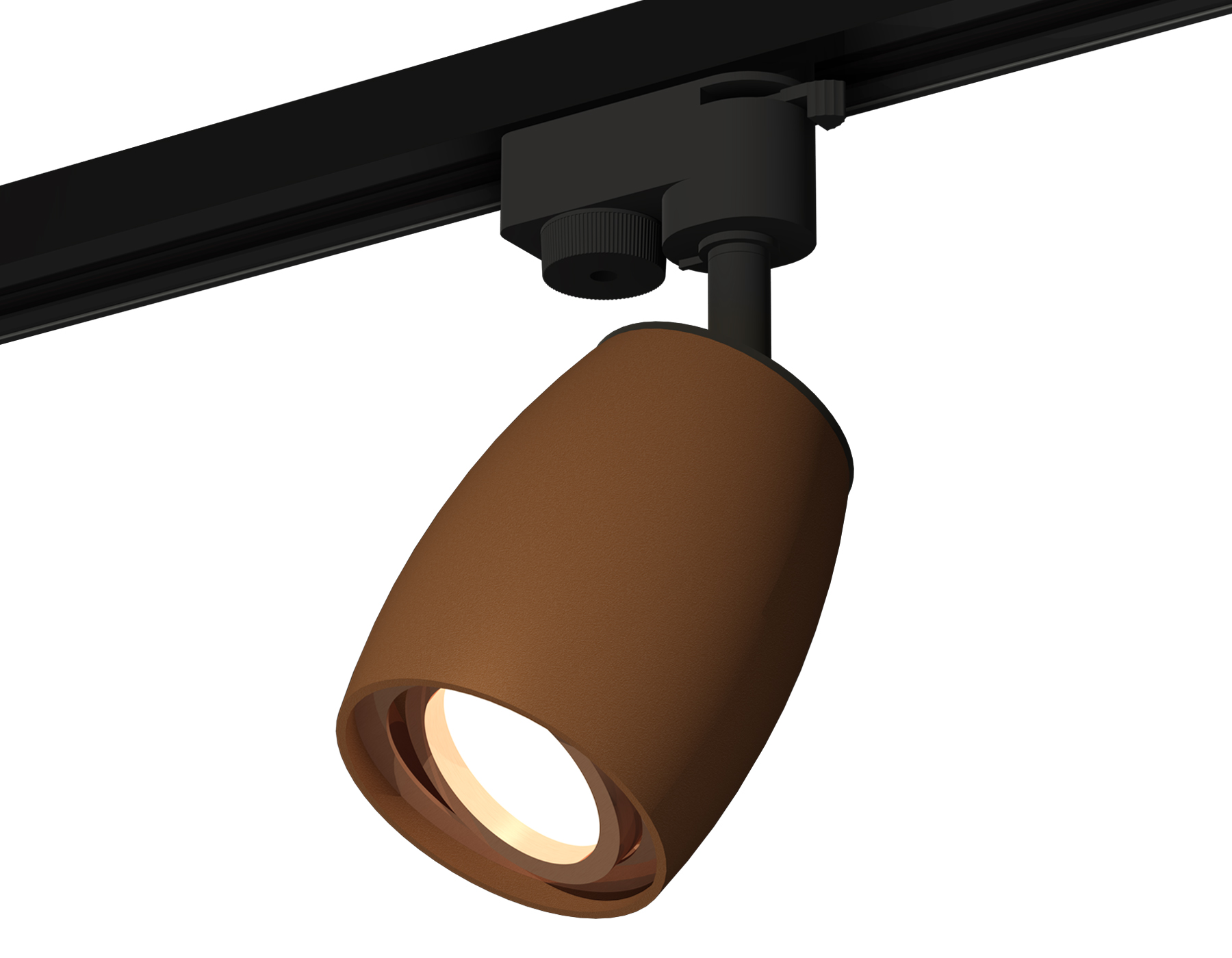 Ambrella Комплект трекового светильника XT1124005 SCF/PPG кофе песок/золото розовое полированное MR16 GU5.3 (A2521, C1124, N7005) фото