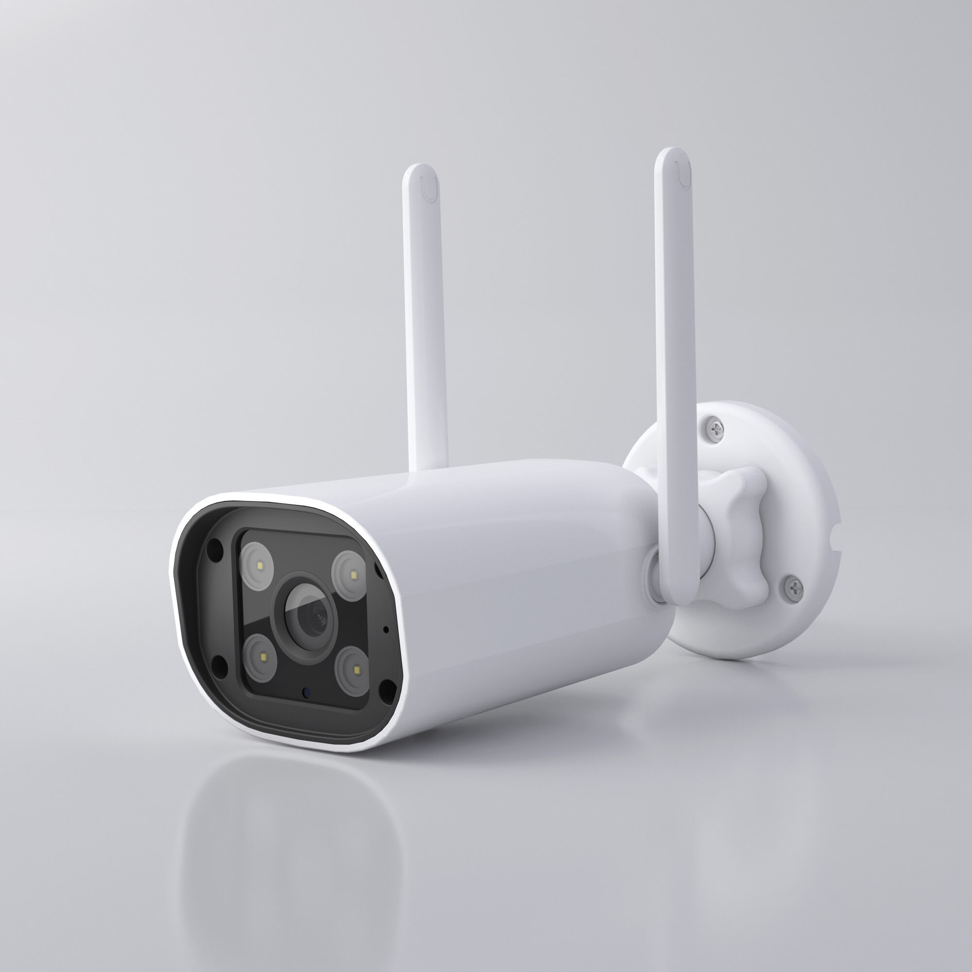 Elektrostandard 76500/01 Умная видеокамера белая IP65 фото