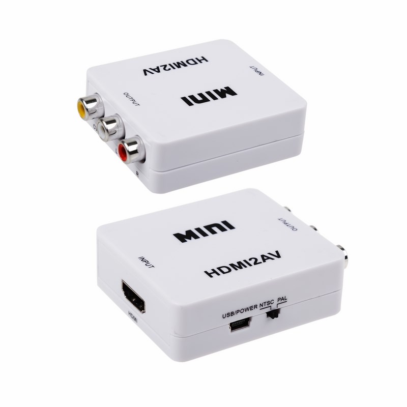 REXANT Конвертер HDMI на 3 RCA пластик. фото