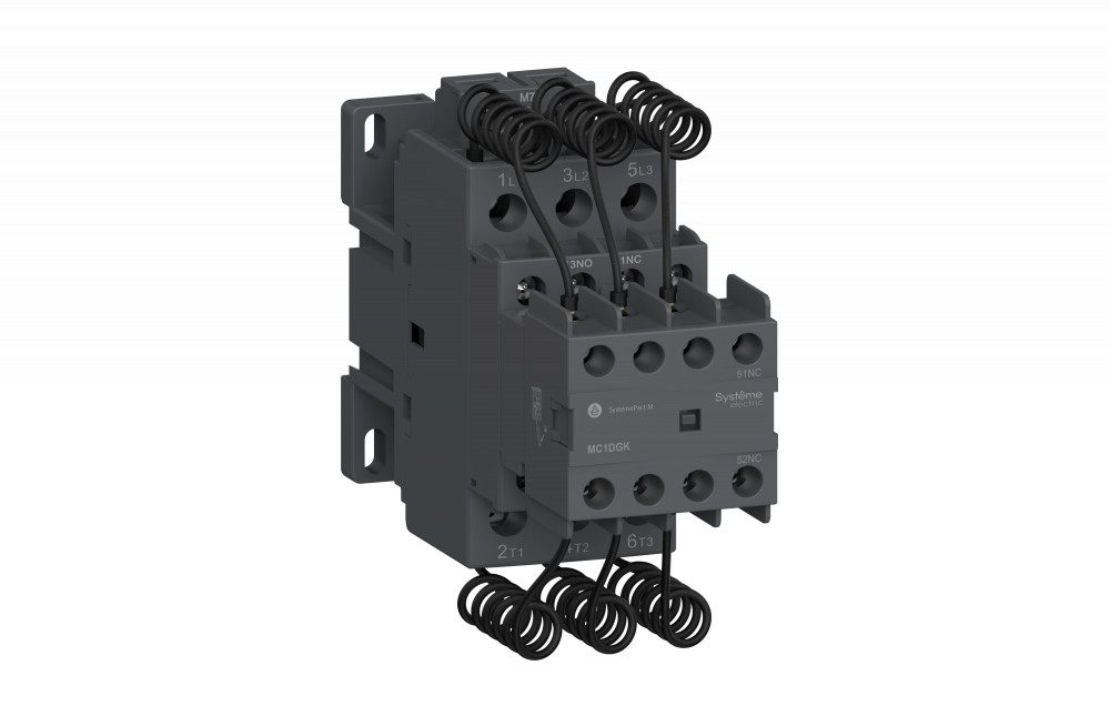 Systeme Electric SystemePact MCP  Контактор MC1D для конденсаторных батарей 12.5 квар 1НО/2НЗ 220V 50/60ГЦ фото