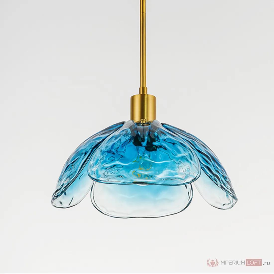 ImperiumLoft Подвесной светильник FLEUR A Синий фото