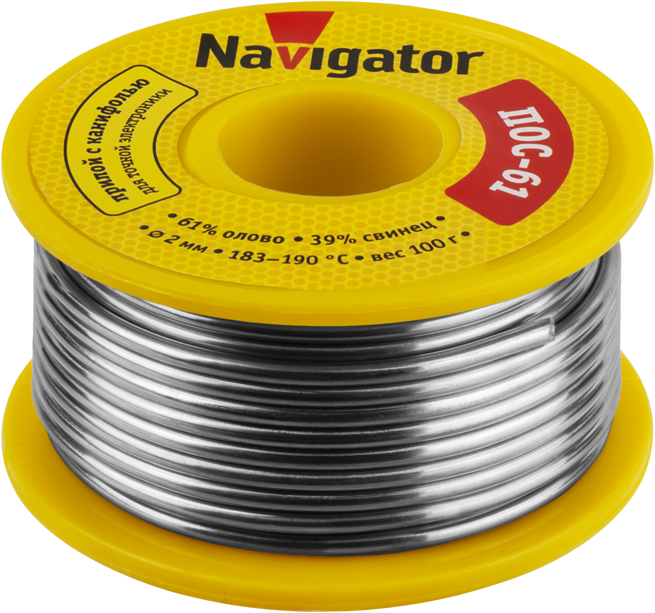 Припой Navigator NEM-Pos05-61K-2-K100 (50/10/1)
