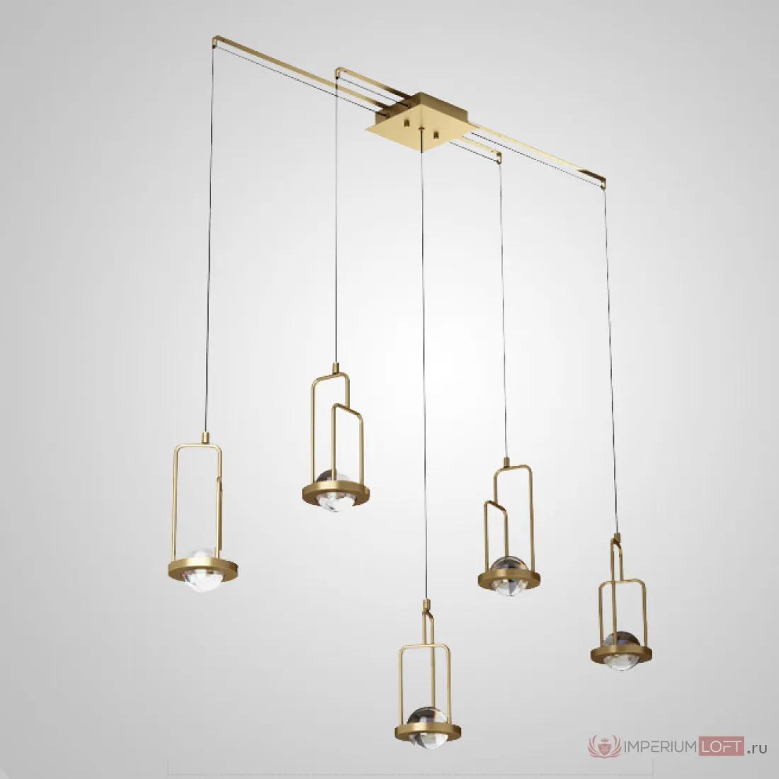 ImperiumLoft Подвесная люстра DIGHTON CH L5 фото
