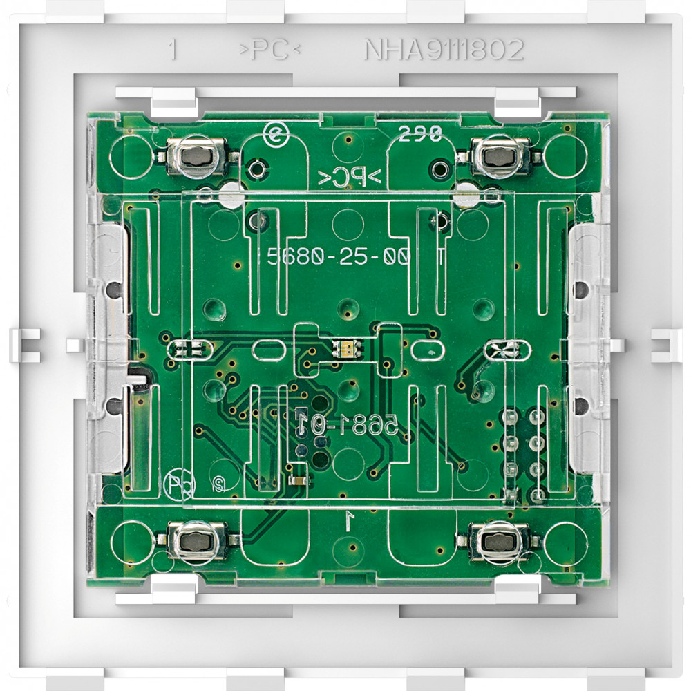 Schneider Electric Merten D-Life PlusLink Кнопочный модуль Wiser BLE, 2-клавишный фото