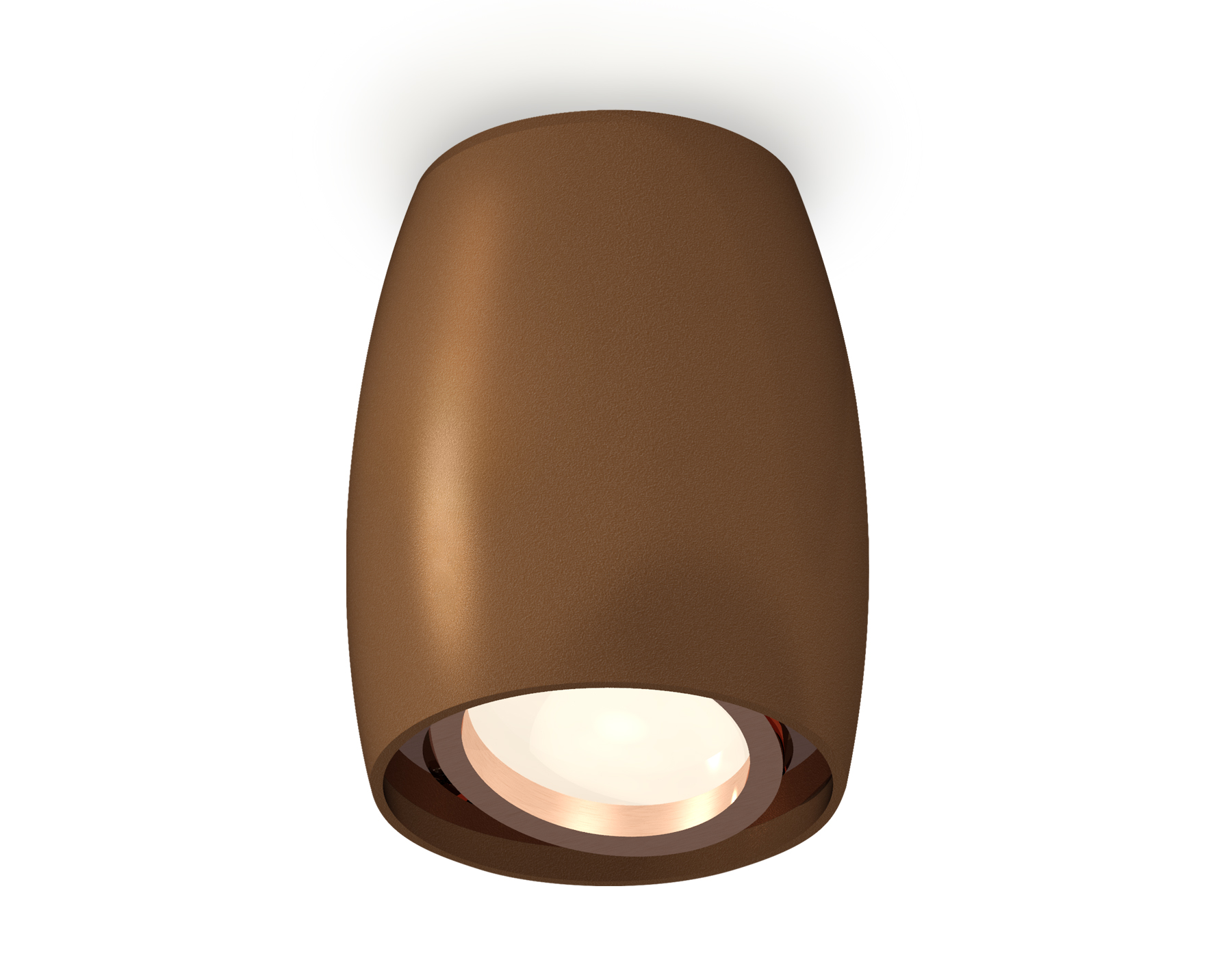 Ambrella Комплект накладного поворотного светильника XS1124001 SCF/PPG кофе песок/золото розовое полированное MR16 GU5.3 (C1124, N7005) фото