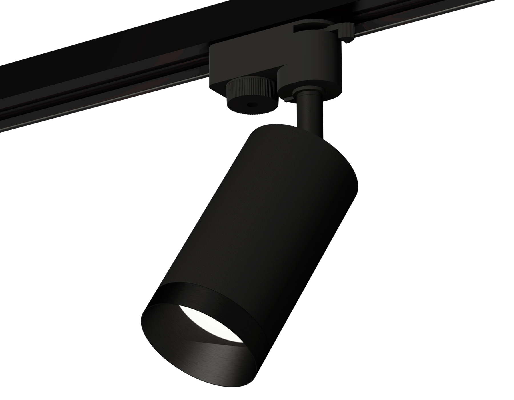 Ambrella Комплект трекового светильника XT6323061 SBK/PBK черный песок/черный полированный MR16 GU5.3 (A2521, C6323, N6131) фото