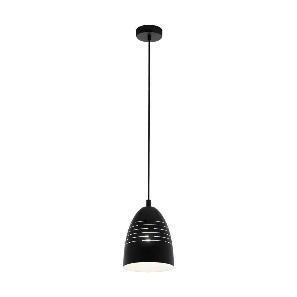 Eglo 98073 Подвес CAMASTRA, 1x40W(E27), сталь, черный, белый фото