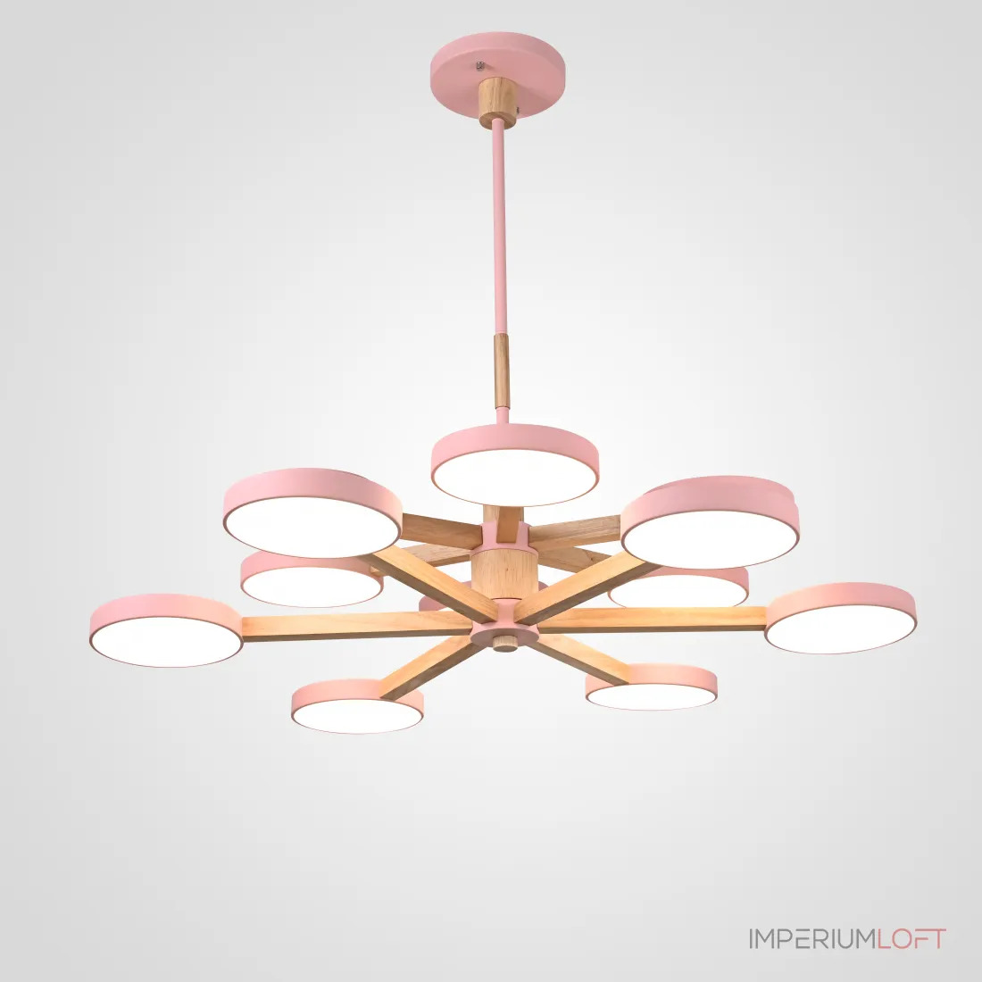 ImperiumLoft Подвесная люстра TURNA DBL L12 Pink фото