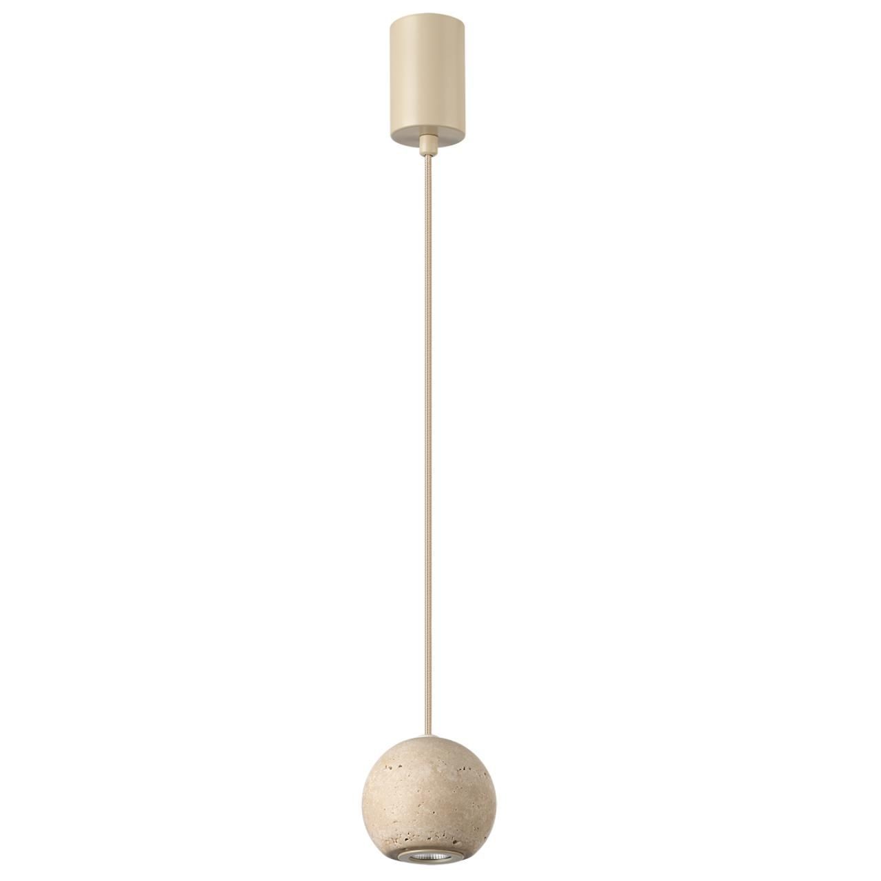 Odeon Light 6625/5L HIGHTECH ODL26 Подвесной светильник камень/металл IP20 LED 5W 3000K 220V DEX фото
