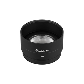 Arlight Насадка с фиксированным углом LGD-ARTIFACT-LENS-R65 (BK, 40 deg) (Металл) фото