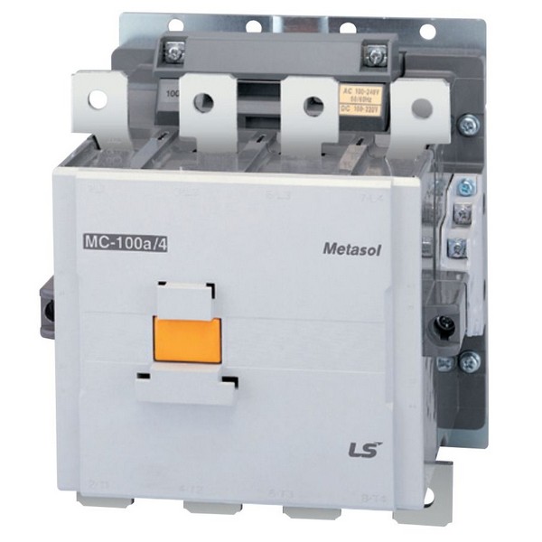 LSIS Контактор 4-х полюсный Metasol MC-100a/4P AC/DC100-200V 50/60Hz 2a2b Screw фото