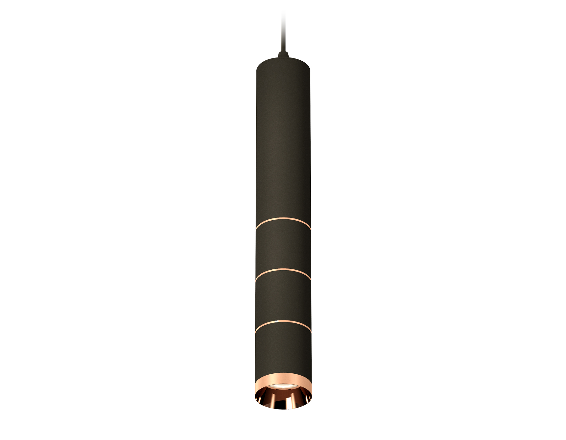 Ambrella Комплект подвесного светильника XP6302060 SBK/PPG черный песок/золото розовое полированное MR16 GU5.3 (A2302, C6356, A2063, C6302, A2063, C63 фото