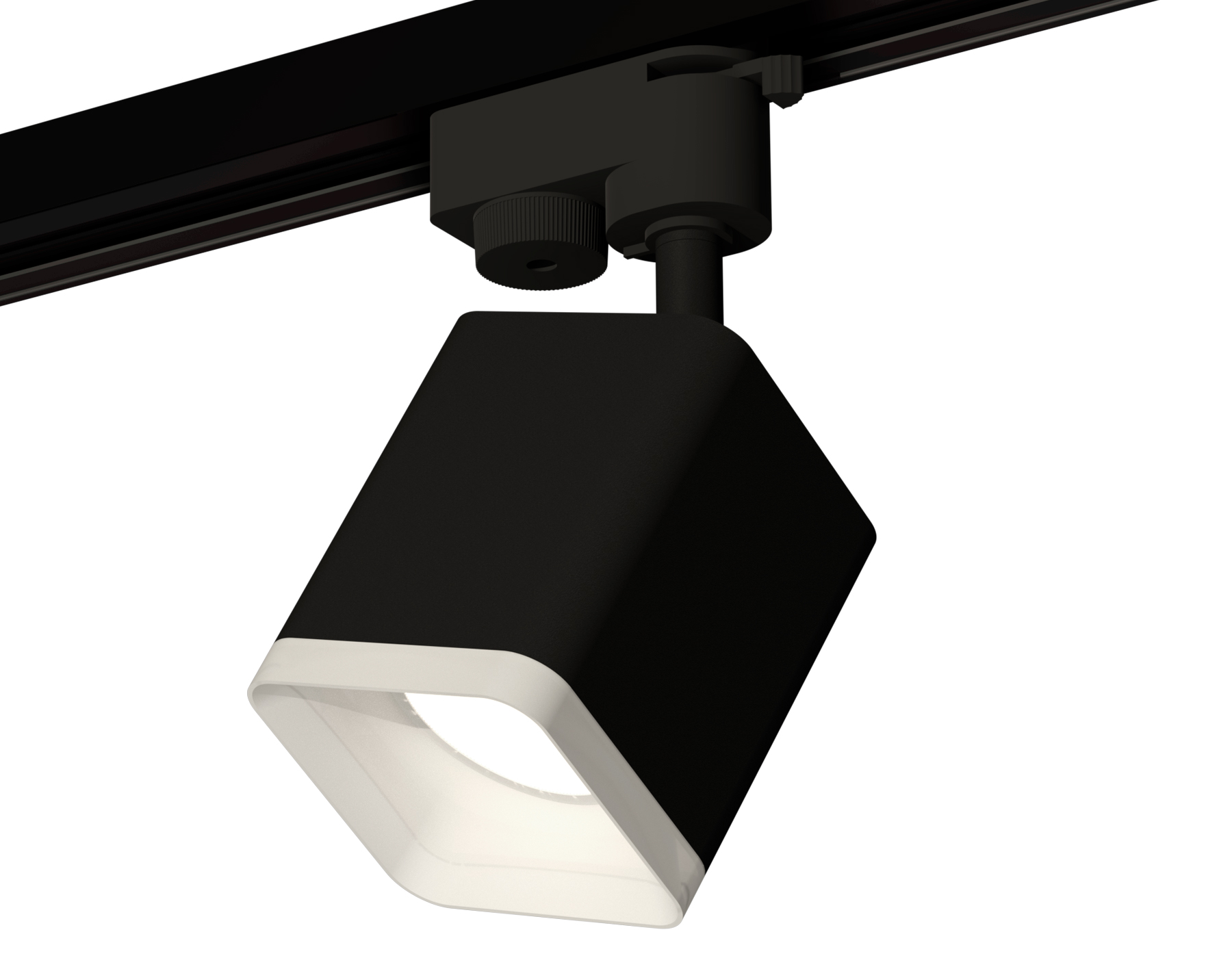 Ambrella Комплект трекового светильника XT7813022 SBK/FR черный песок/белый матовый MR16 GU5.3 (A2521, C7813, N7755) фото