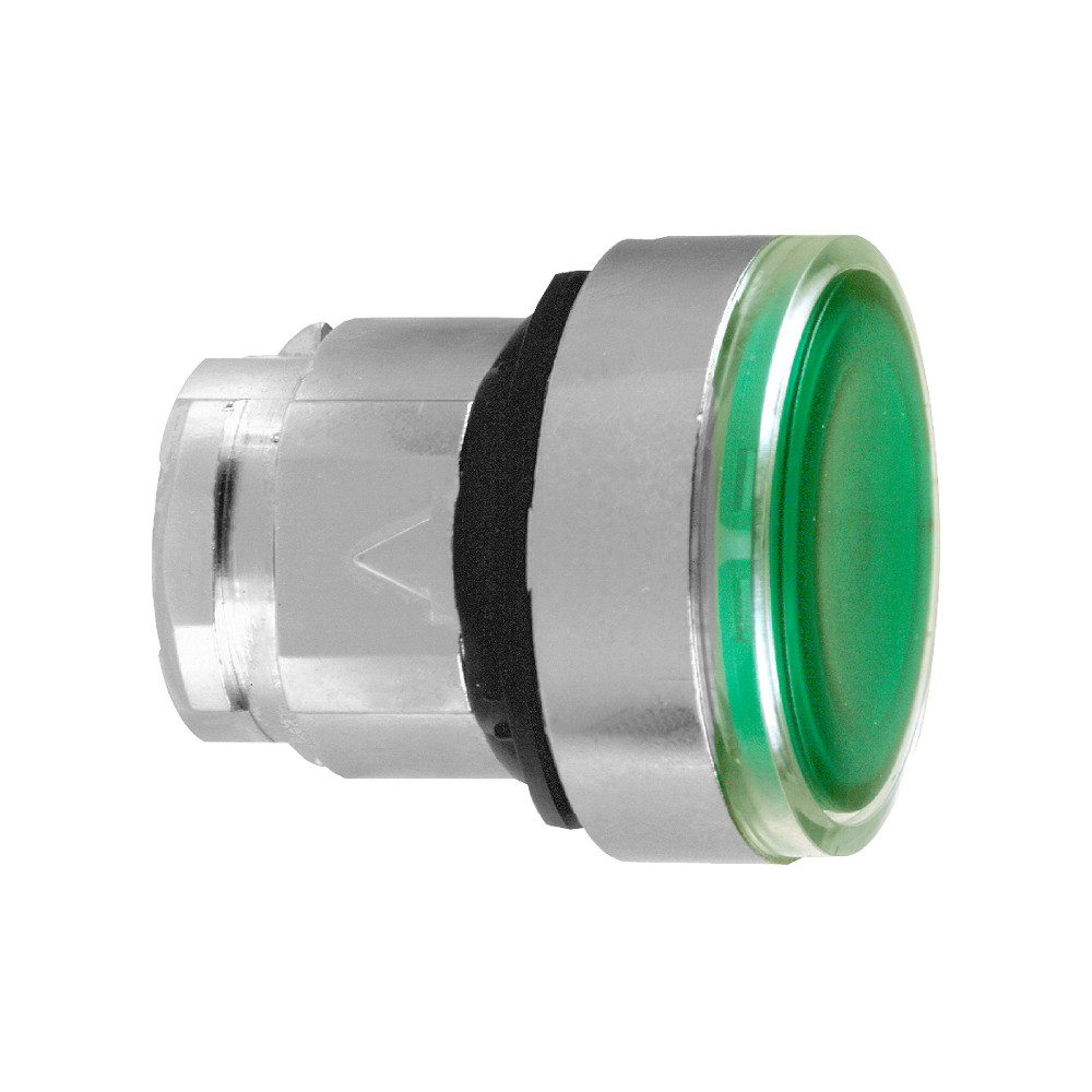 Schneider Electric XB4 Головка кнопки 22мм зеленая, с подсветкой (ZB4BH033) фото