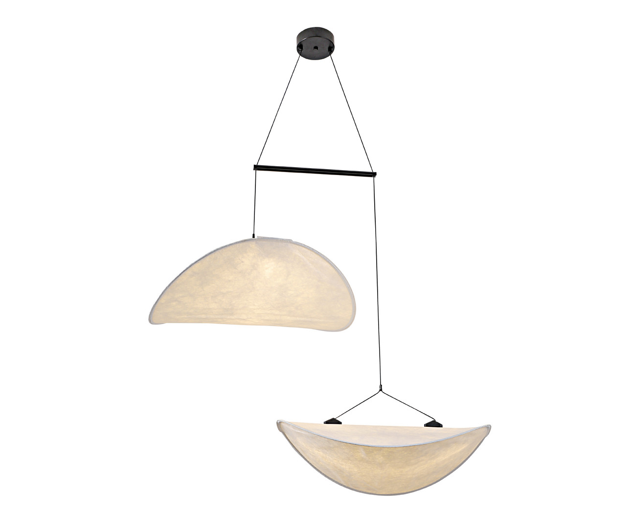 Kink Light Подвес Брами белый d60+60 h50-120 Led 36W (3000K) фото