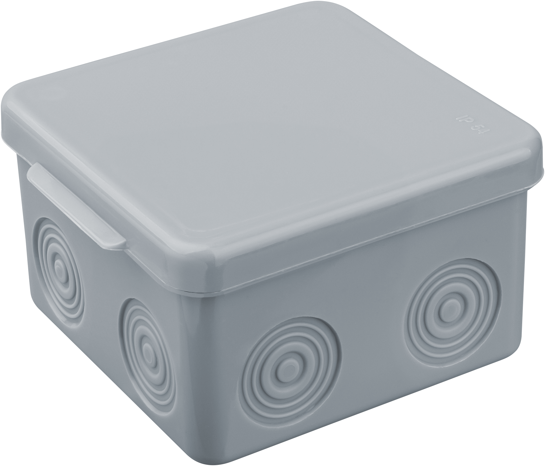 Коробка Navigator NSS-DB-80-80-50-GR распаячная откр.монт.(без мембран) (100/1/1)