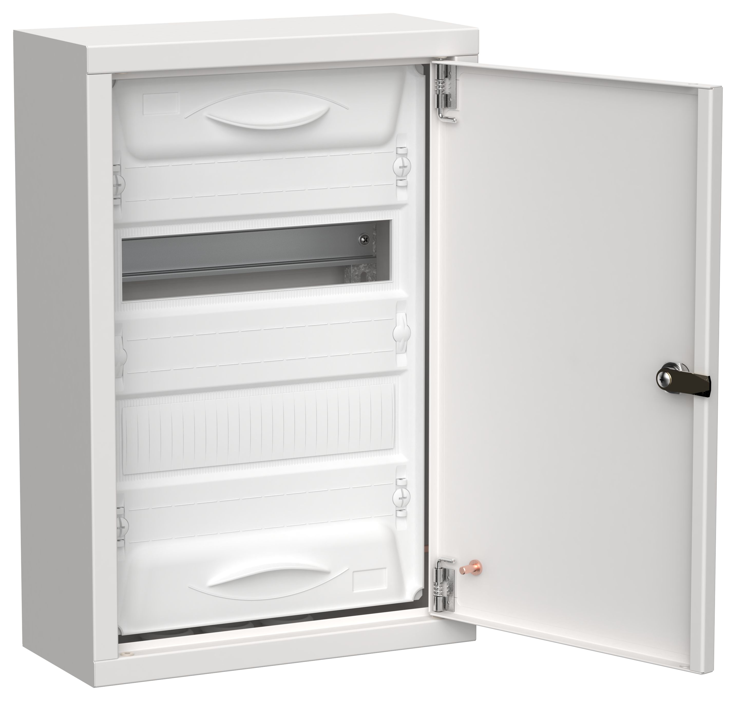 IEK TITAN 5 Корпус мет. ЩРн-24 (1х24) 460х310х140 IP31 бел фото