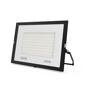 Gauss Прожектор светодиодный Elementary 200W 17000lm IP65 6500К ПРОМО G2 черный 1/6 фото
