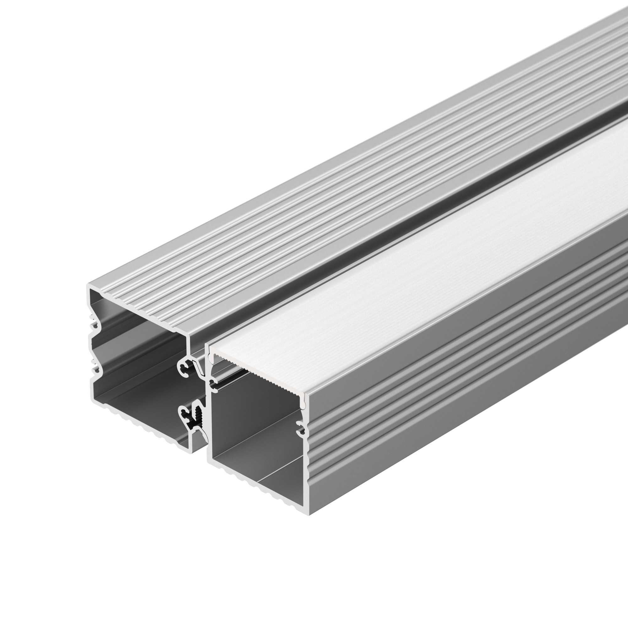 Arlight Профиль с экраном ALU-BASE-PW35S-2000 ANOD+FROST AG (Металл) фото