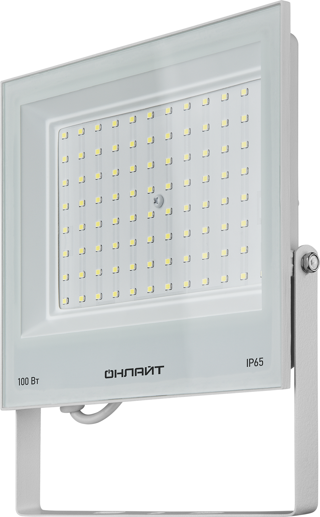 Светильник ОНЛАЙТ OFL-100-6K-WH-IP65-LED (10/1/1)