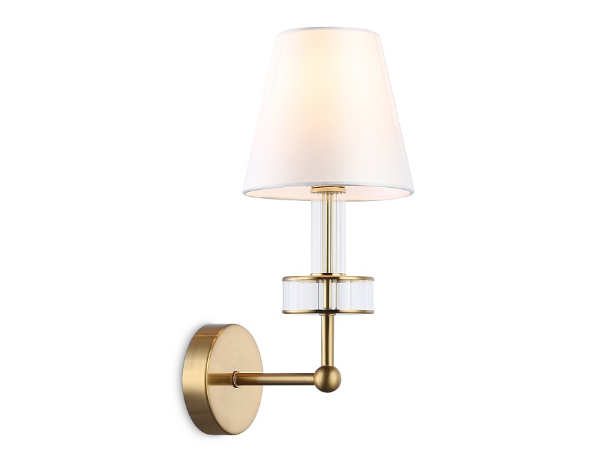 Ambrella Светильник настенный LH71025 BS/WH латунь/белый E14 max 40W 210*150*355 фото