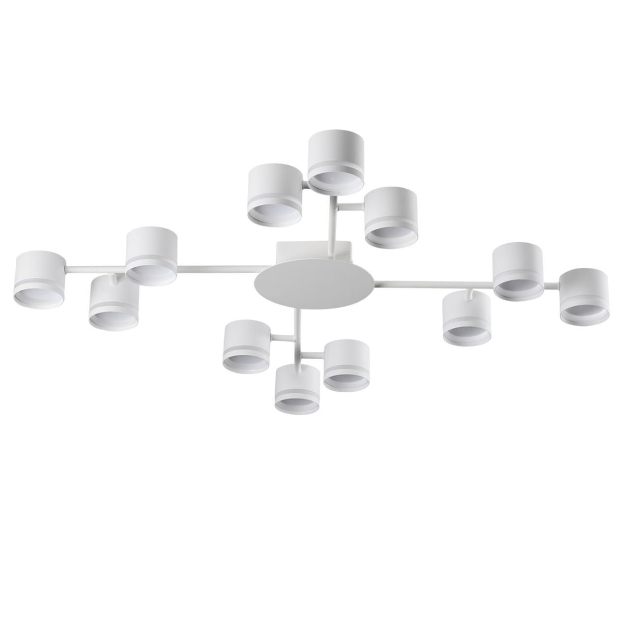 Lumion 8235/12C COMFI LN25 белый, металл Люстра потолочная LED GX53 12*10W 220V GARETA фото