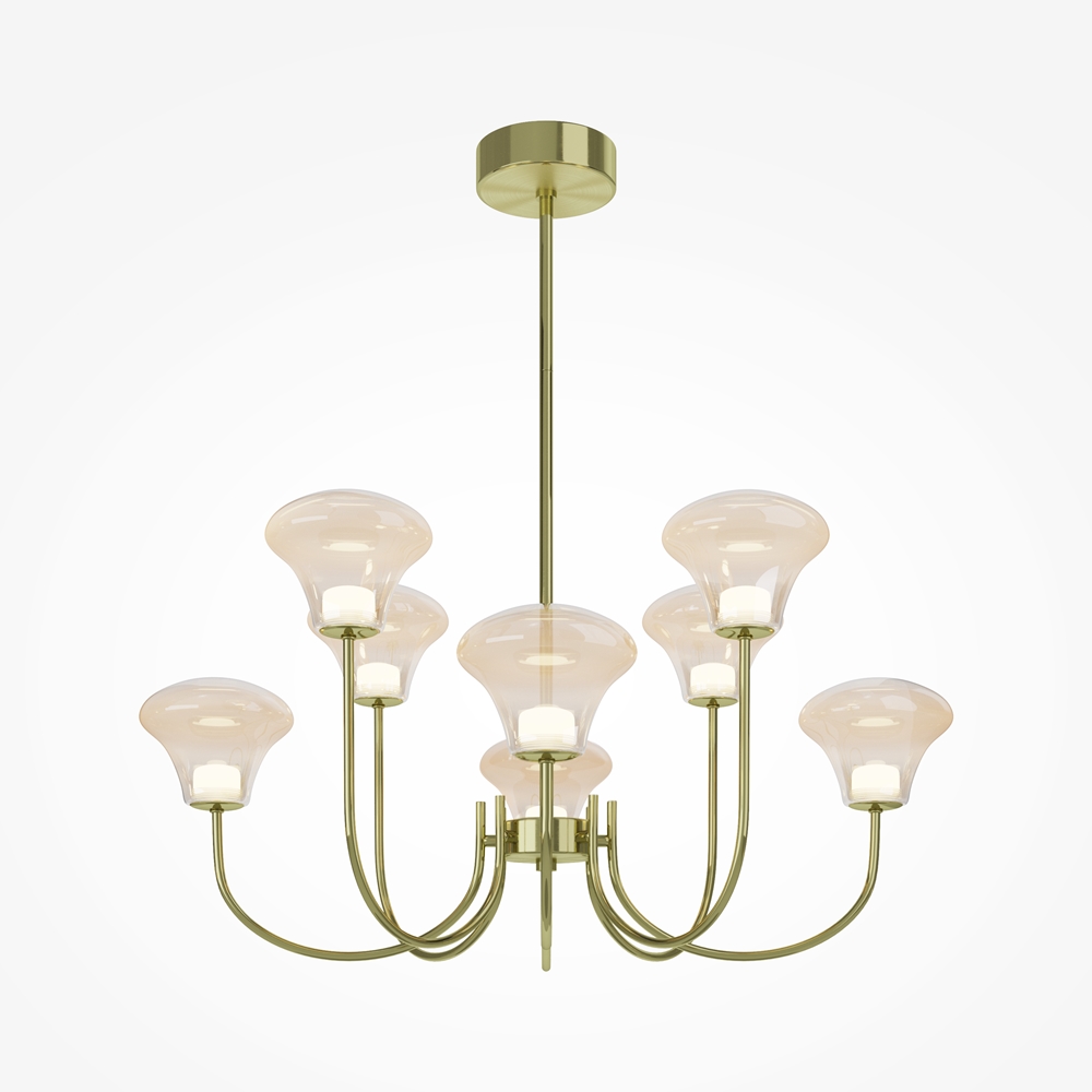 Maytoni Подвесной светильник Dynasty Латунь MOD402PL-L30BS3K фото