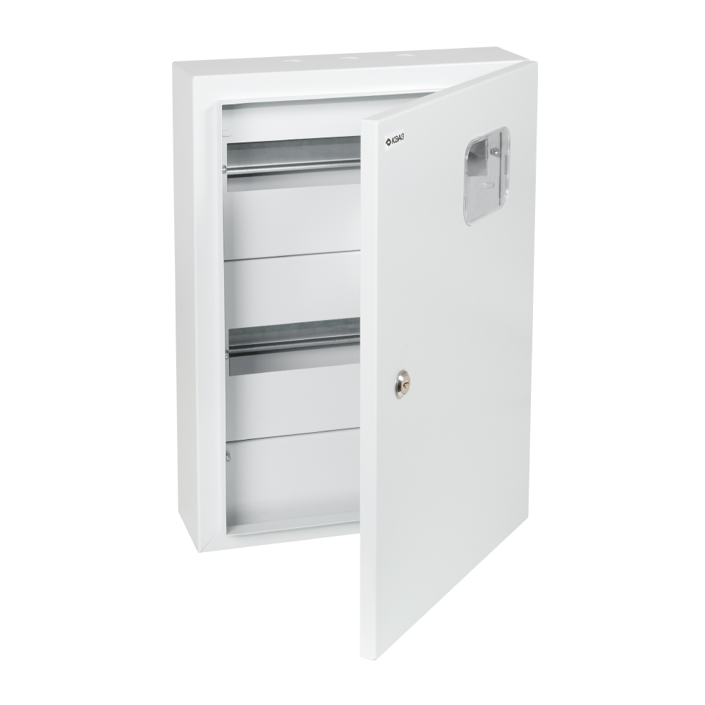 КЭАЗ Корпус металлический ЩУРн-СТД-1-DIN/21-465х350х115-IP41-УХЛ3 (1ф счетчик на DIN-рейку, свободен 21 модуль, СТАНДАРТ). фото