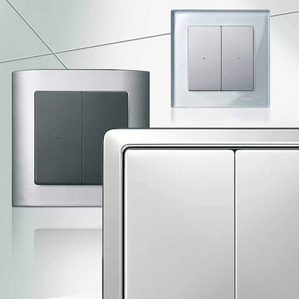 Schneider Electric Merten SD Сталь Клавиша 2-ая фото