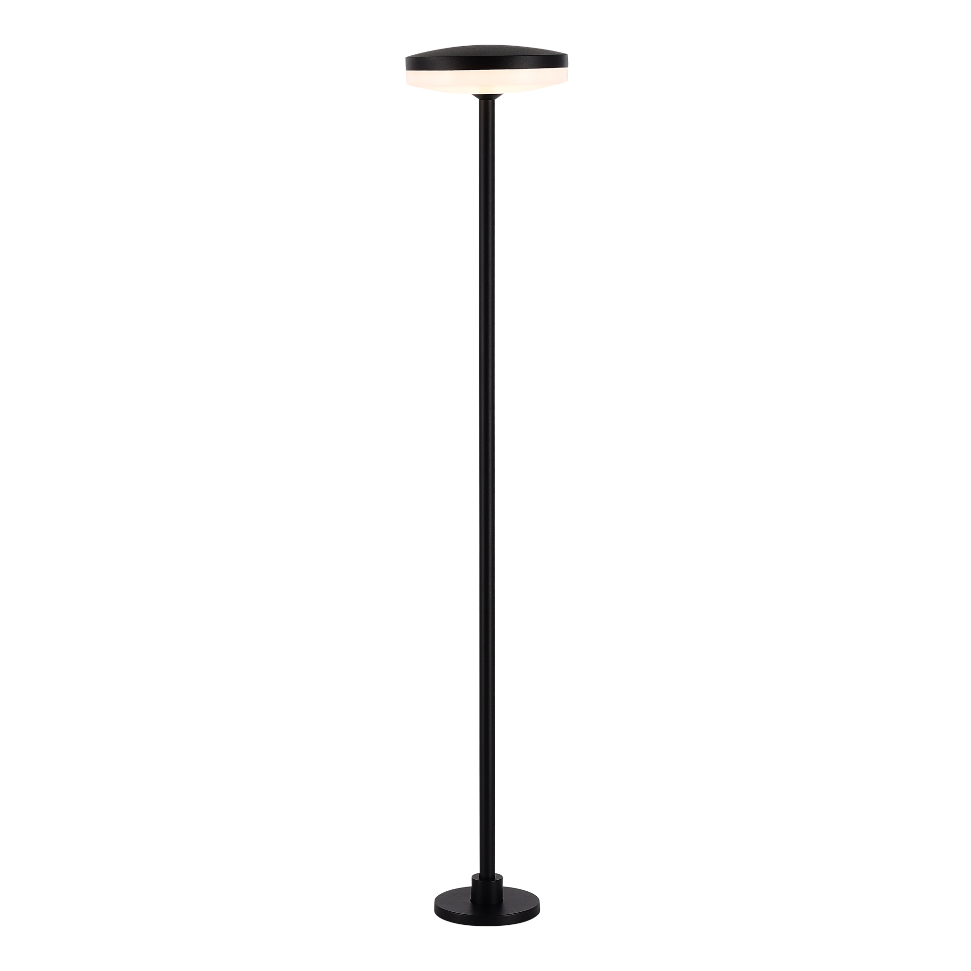 ST LUCE SL9524.405.01 Светильник уличный наземный черный/белый LED 1*12W 2700K фото