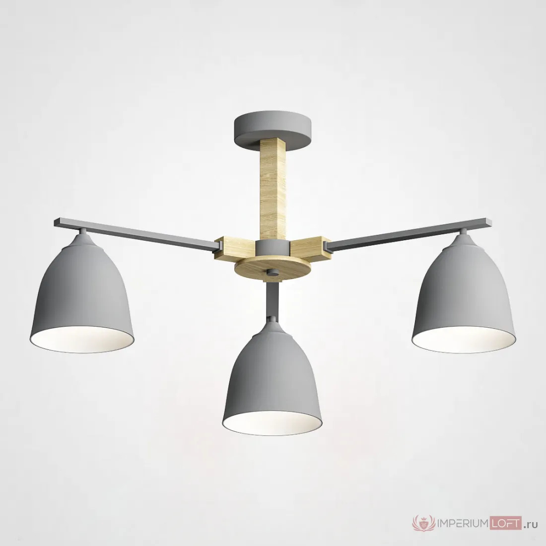ImperiumLoft Потолочная люстра NOA 3 Gray by ImperiumLoft фото