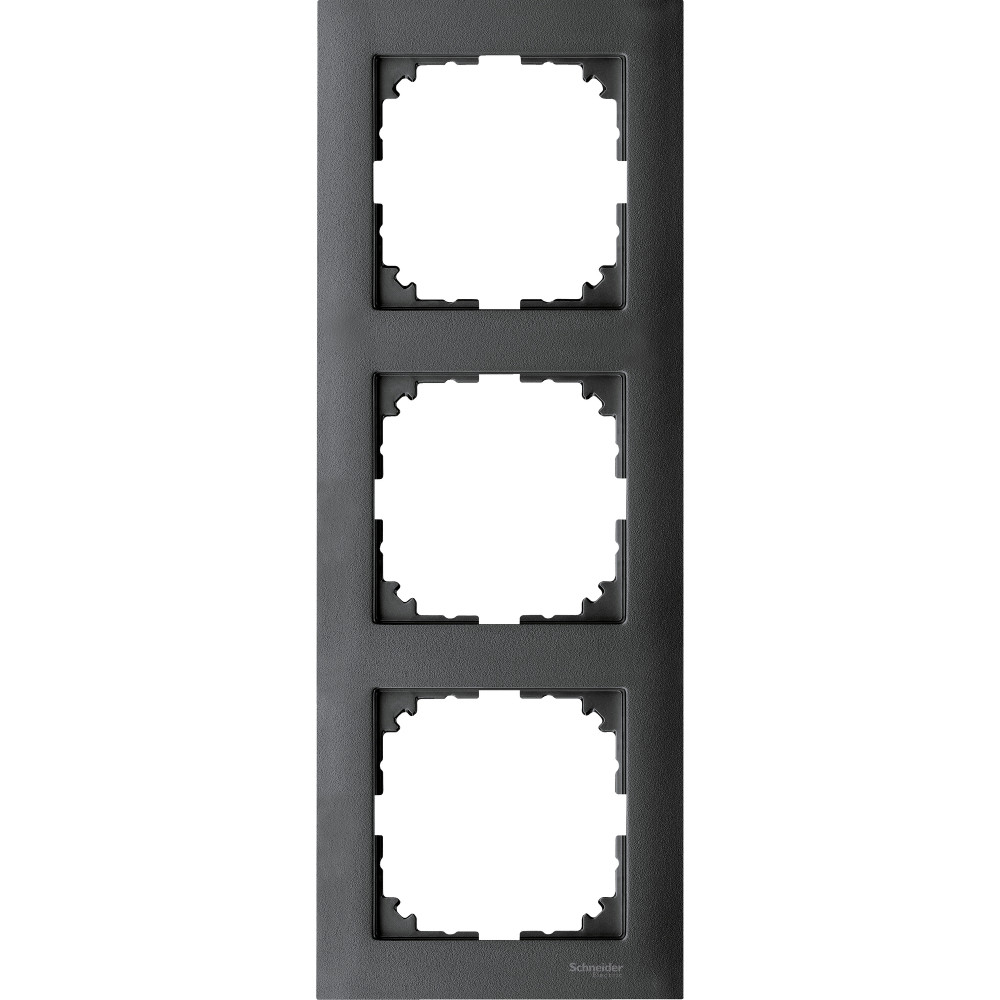 Schneider Electric Merten SM M-Pure Антрацит Рамка 3-ая фото
